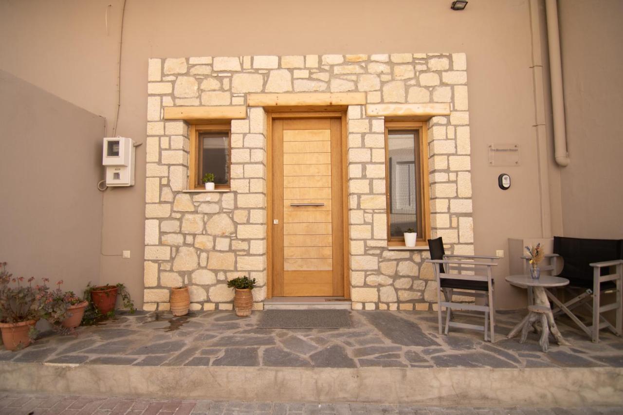 The Mountain House - Authentic Cretan Hideaway - Breathtaking And Nature Views Tourlotí Eksteriør bilde